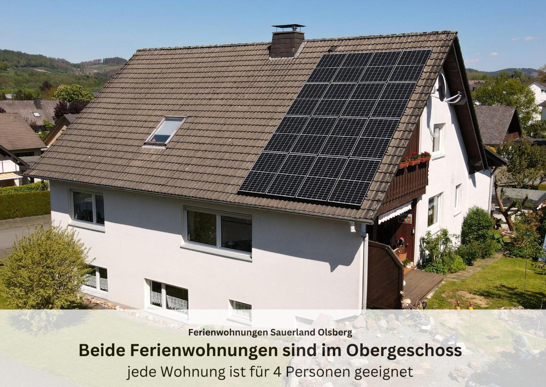 Ferienwohnungen Sauerland Und オルスベルク エクステリア 写真